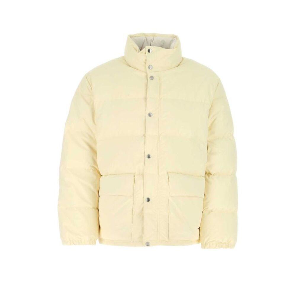 Jil Sander Men Cream Polyester Down Jacket